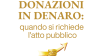 Donazioni denaro